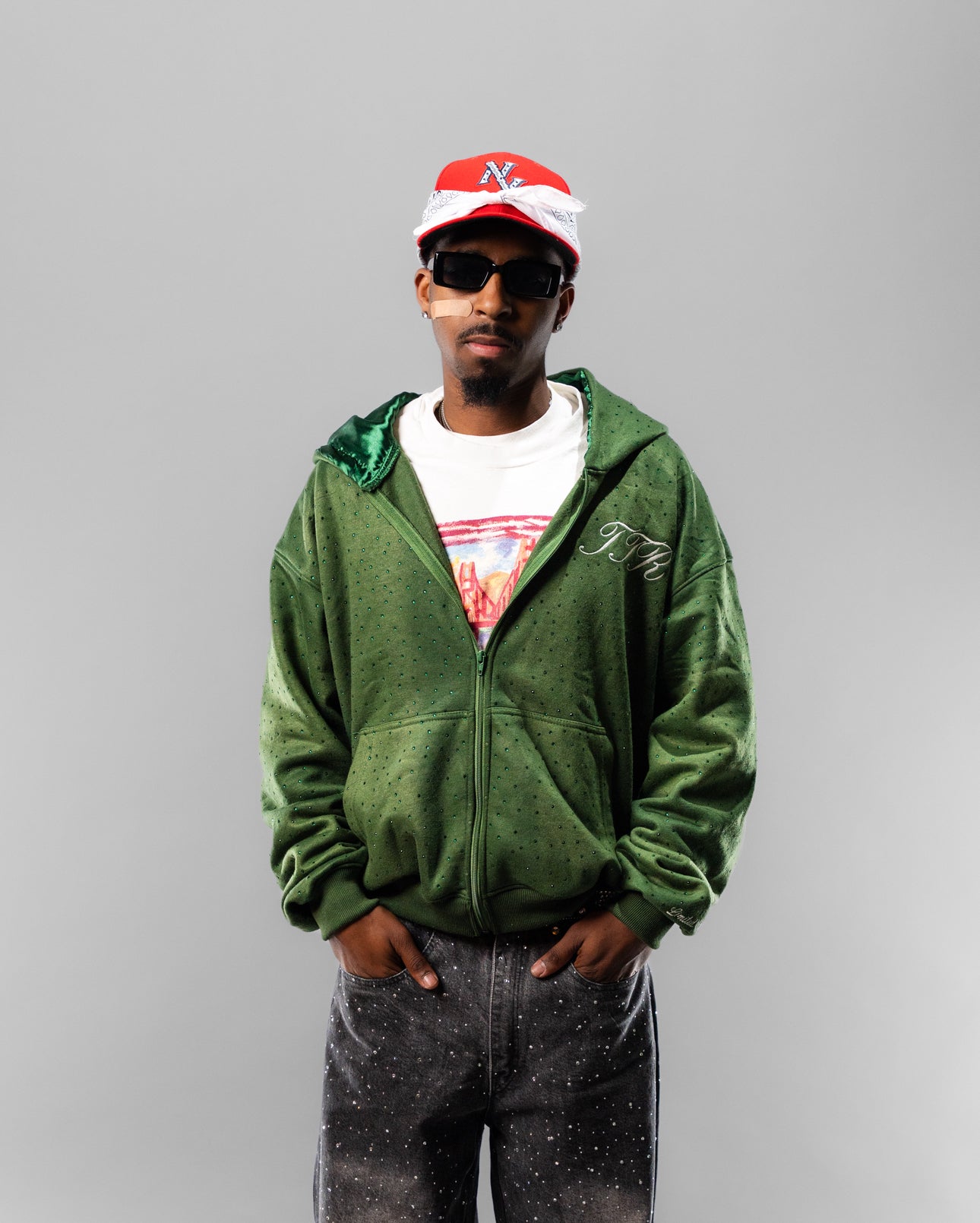 PINE GREEN HOODIE