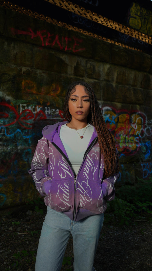 PURPLE INFINITY HOODIE