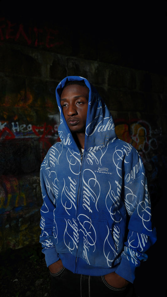 BLUE INFINITY HOODIE