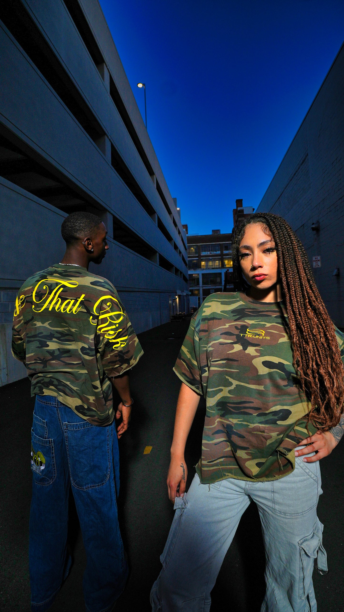 Rogue Camo Script Tee