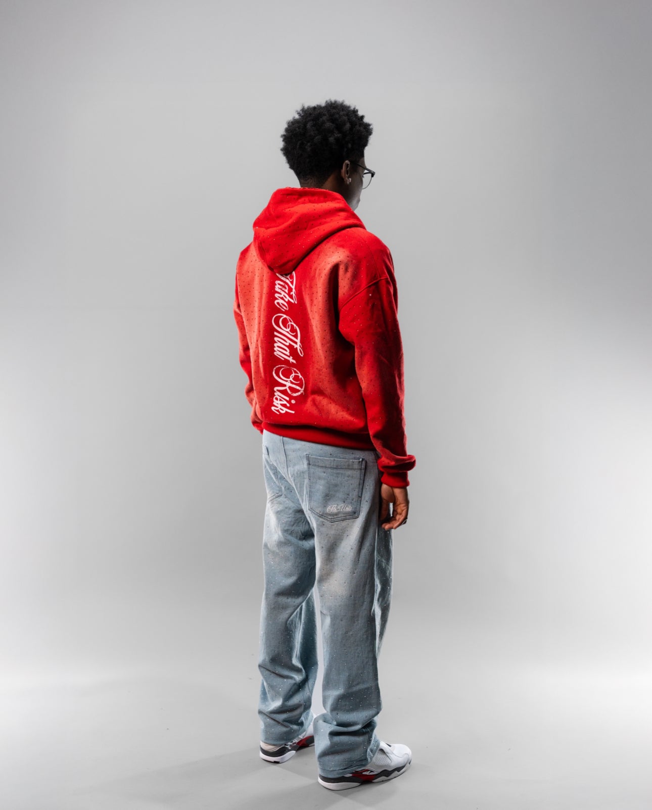 CHERRY RED HOODIE
